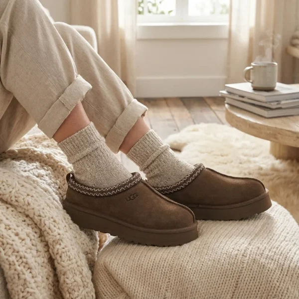 Alternative view of UGG TAZZ SLIPPER HICKORY