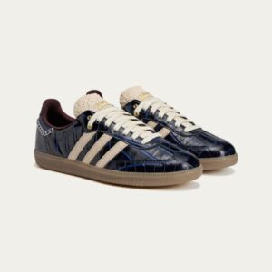 adidas Samba Wales Bonner Navy Croc - Imagen 4