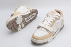 LV Trainer Beige White - Imagen 6