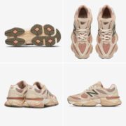 New Balance 9060 Taupe Brown - Image 3