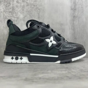 LV Skate Sneaker Black White - Imagen 3