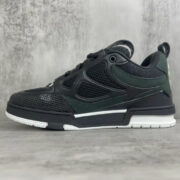 LV Skate Sneaker Black White – Image 7