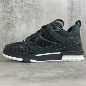 LV Skate Sneaker Black White - Imagen 7