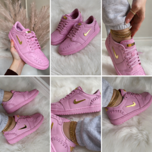 Jordan 1 Low Method of Make Perfect Pink (Womens) - Imagen 2