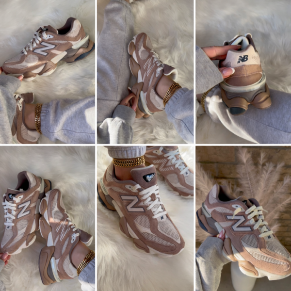 Alternative view of New Balance 9060 Autumn Brown