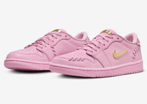 Jordan 1 Low Method of Make Perfect Pink (Womens) - Imagen 4