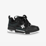 LV Skate Sneaker Black White