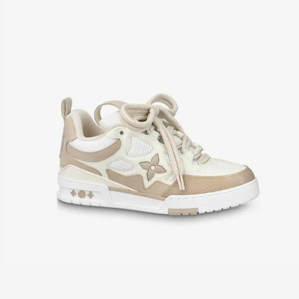 LV Skate Sneaker Beige White