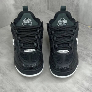 LV Skate Sneaker Black White - Imagen 6