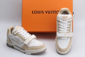 LV Trainer Beige White - Imagen 3