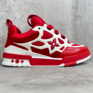 LV Skate Sneaker Red White - Imagen 3