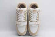 LV Trainer Beige White – Image 7