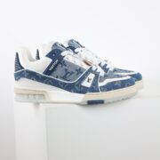 LV Trainer Denim Monogram Blue – Image 4