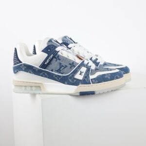 LV Trainer Denim Monogram Blue - Imagen 4