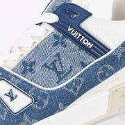 LV Trainer Denim Monogram Blue – Image 5