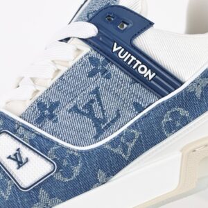 LV Trainer Denim Monogram Blue - Imagen 5