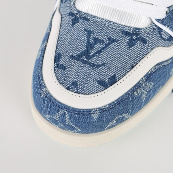 Alternative view of LV Trainer Denim Monogram Blue