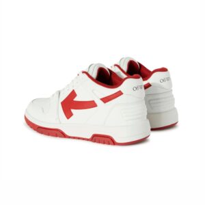 Off-White Out of Office Low 'Blancas Rojo' - Imagen 3