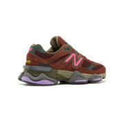 New Balance 9060 Rich Oak Burgundy - Imagen 3