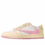 Travis Scott x Air Jordan 1 Low OG Sail White Pink