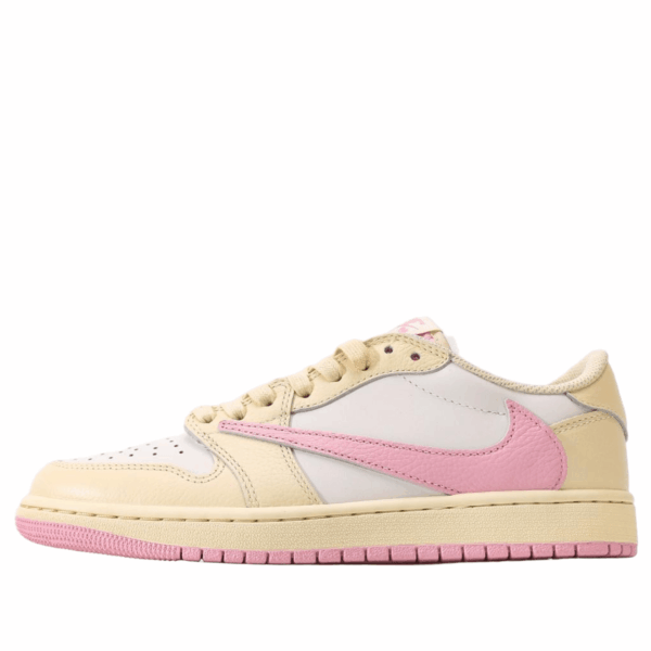 Travis Scott x Air Jordan 1 Low OG Sail White Pink