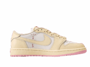 Travis Scott x Air Jordan 1 Low OG Sail White Pink