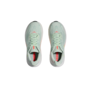 Hoka W Clifton 10 - Sea Glass / Neon Flame