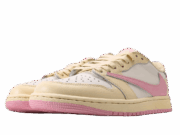 Travis Scott x Air Jordan 1 Low OG Sail White Pink