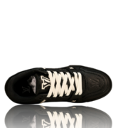 LV Trainer Low Monogram Black Embossed