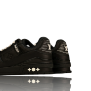 LV Trainer Low Monogram Black Embossed