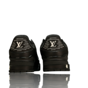 LV Trainer Low Monogram Black Embossed