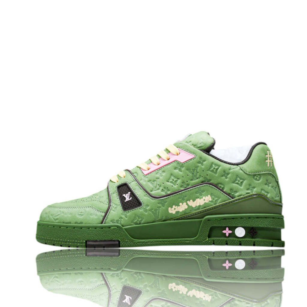 LV Trainer Low Tyler The Creator Green image 1 LV Trainer Low Tyler The Creator Green