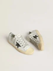 Golden Goose V-Star Black Crocodile Star