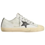 Golden Goose V-Star Black Crocodile Star