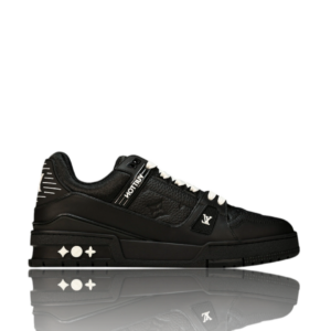 LV Trainer Low Monogram Black Embossed