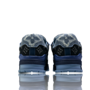 LV Trainer Low Monogram Denim Blue