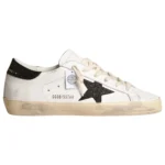 Golden Goose Super-Star Black Swarovski Crystal Star Heel Tab