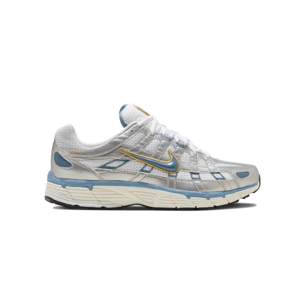Nike P-6000 Metallic Silver Aegean Storm