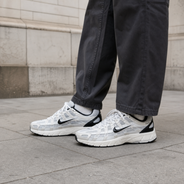 Nike P-6000 Platinum Tint Black