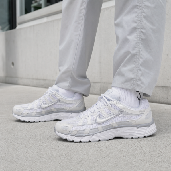 Nike P-6000 Summit White Pure Platinum
