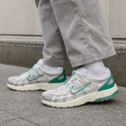 Nike P-6000 Premium Light Bone Bicoastal Green