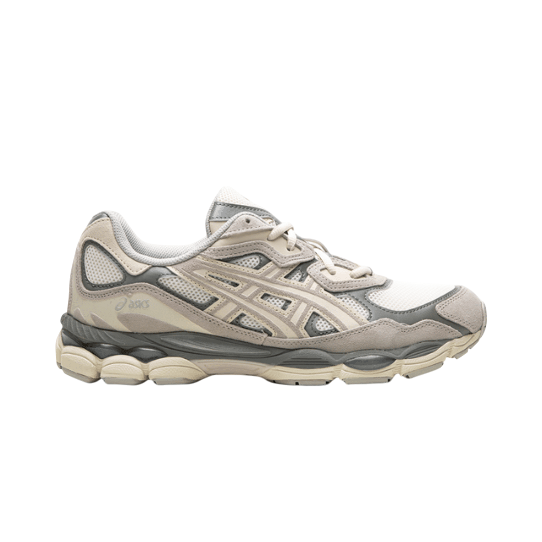 Asics Gel Nyc cream/oyster Grey – principal Photoroom Asics Gel Nyc cream/oyster Grey