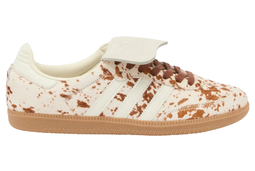 Adidas Samba LT Cow Print Brown White (Women’s) – principal Photoroom Adidas Samba LT Cow Print Brown White (Women's)