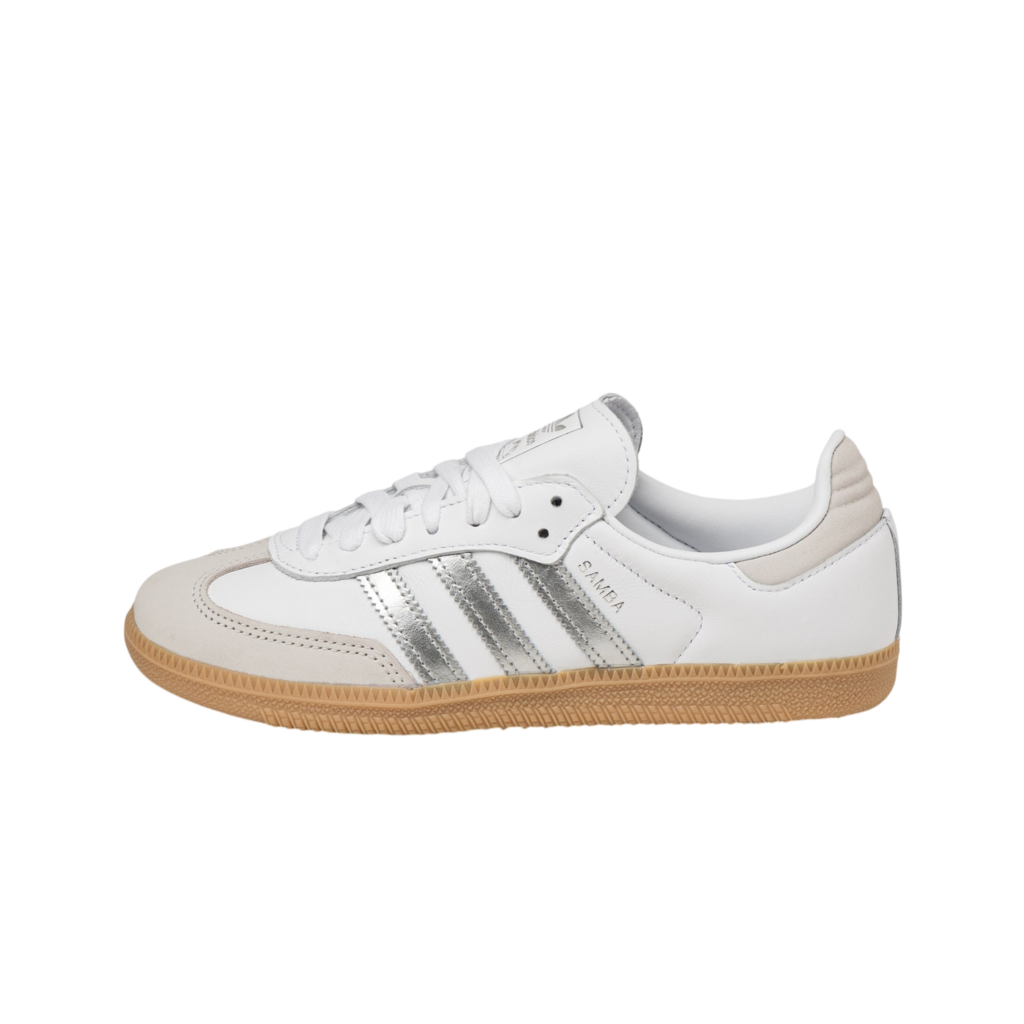 Adidas Samba OG W Cloud White / Silver / Grey One – principal Photoroom Adidas Samba OG W Cloud White / Silver / Grey One