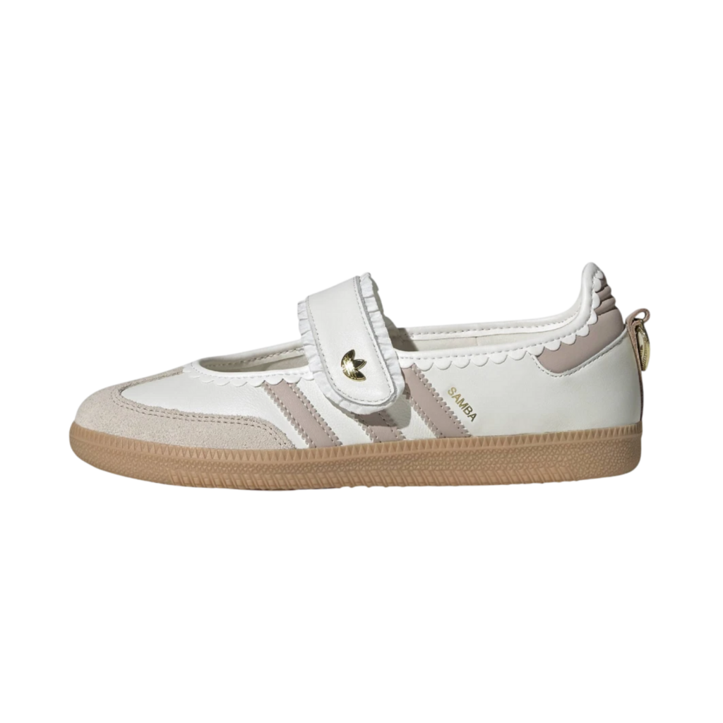 adidas Samba Jane Ruffle Pack White Pink Gum image 1 adidas Samba Jane Ruffle Pack White Pink Gum