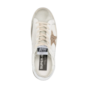 Golden Goose Super-Star White Gold Silver Star