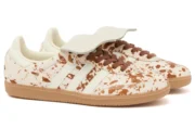 Adidas Samba LT Cow Print Brown White (Women's) - Imagen 2