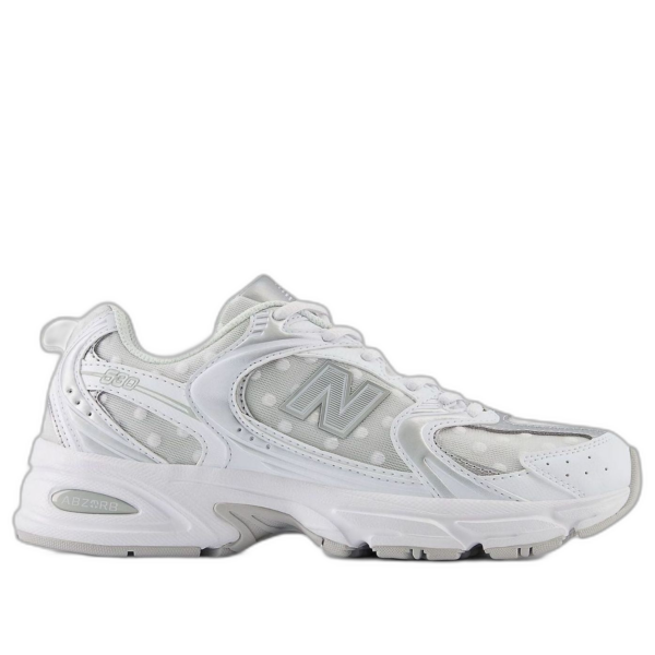 New Balance 530 White Polka Dots