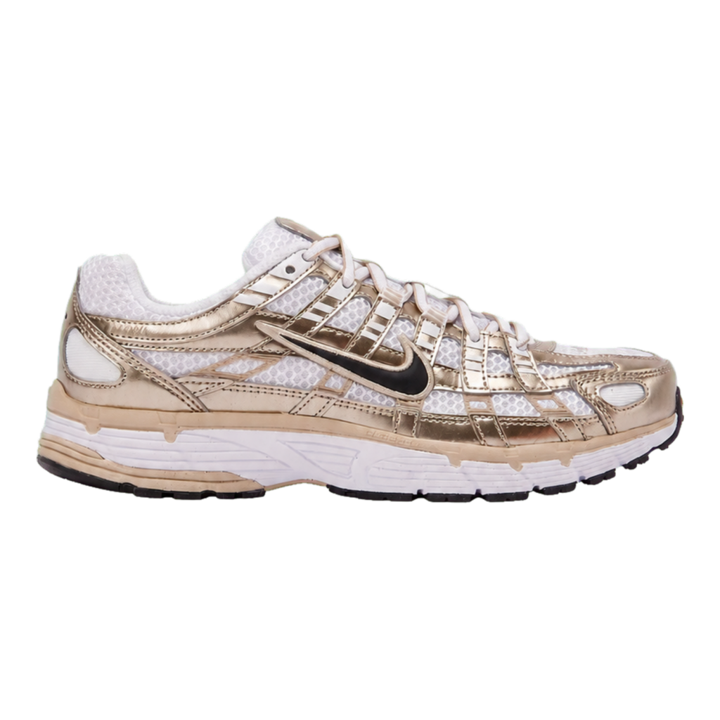 Nike P-6000 White Metallic Gold image 1 Nike P-6000 White Metallic Gold