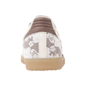Adidas Samba OG Floral Lace Off White Earth Strata Gum - talón